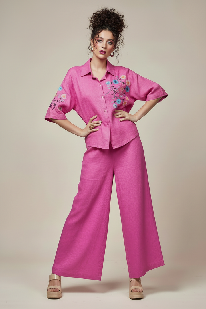 Aurora Glow Cotton Coord Set