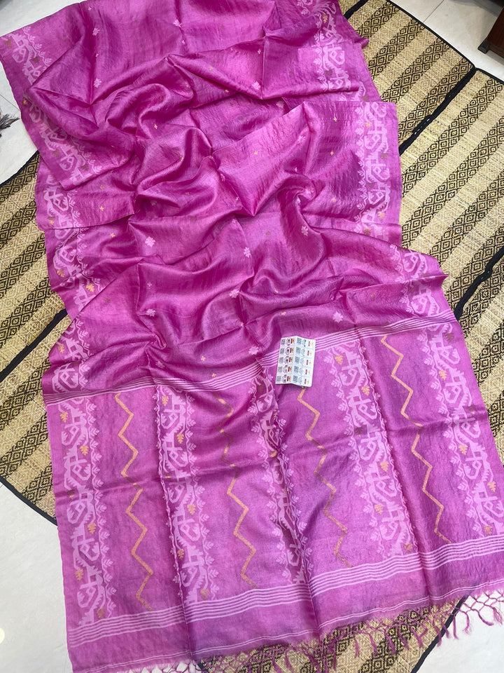 Prokritir Raga Gachi Tussar Saree