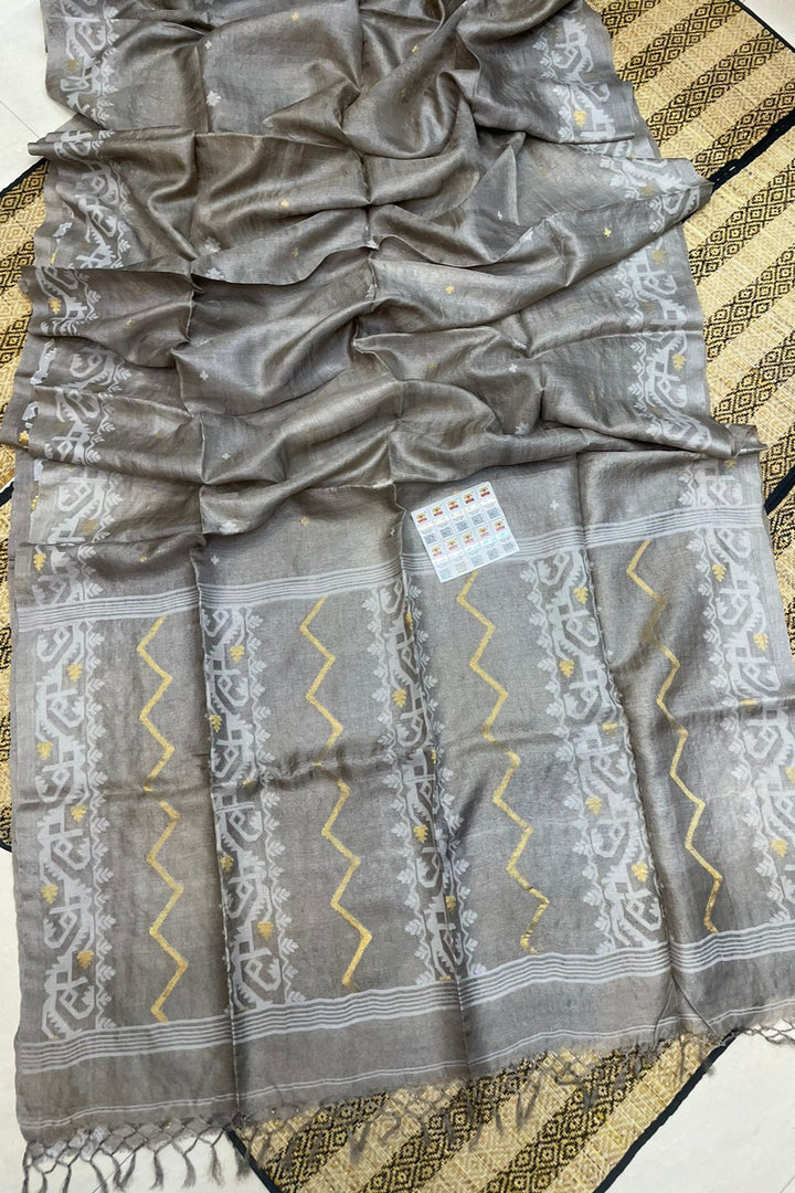Prokritir Raga Gachi Tussar Saree