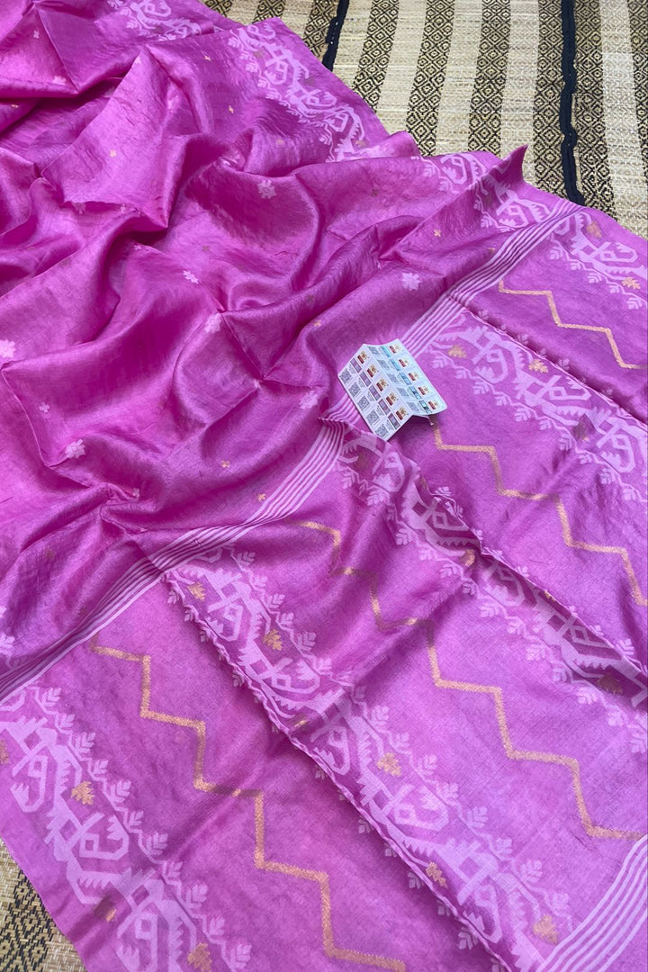 Prokritir Raga Gachi Tussar Saree