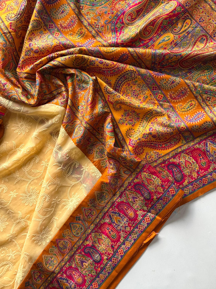 Heavenly Hues Pashmina Georgette Saree