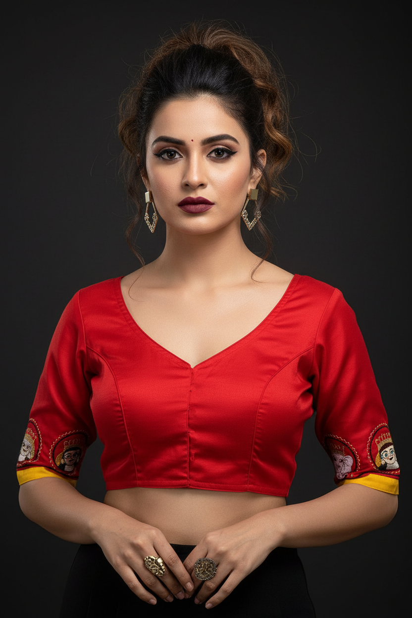 Agomoni (Traditional Designer Blouse)