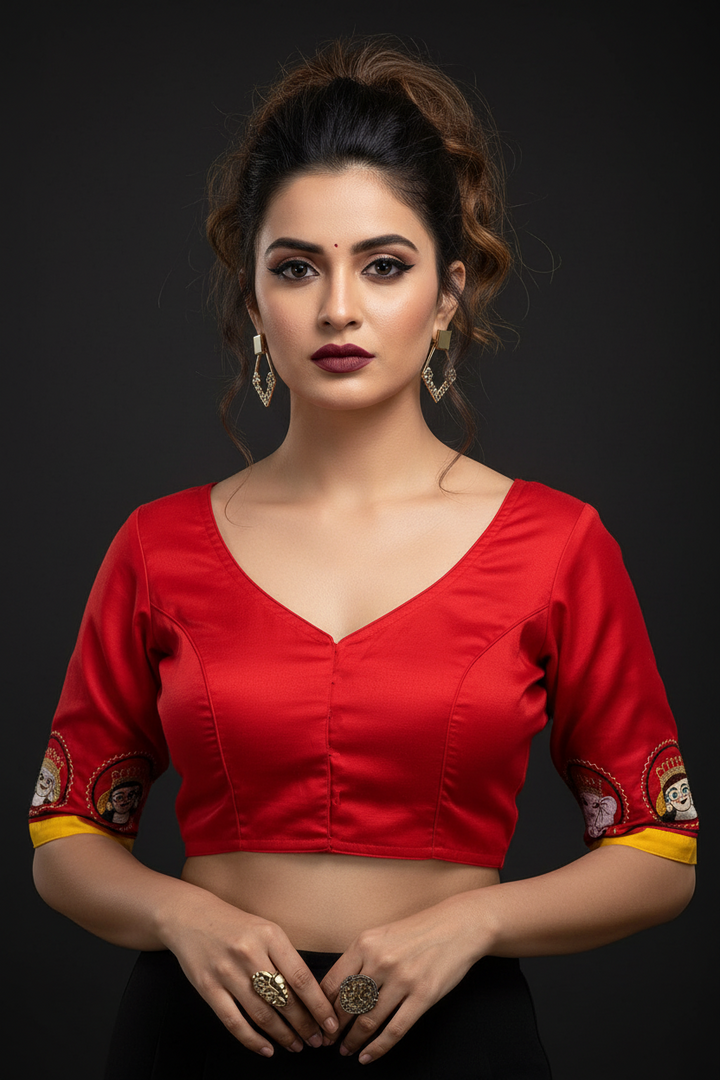 Agomoni (Traditional Designer Blouse)