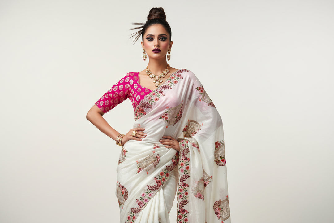 Spring Queen Crush Silk Saree