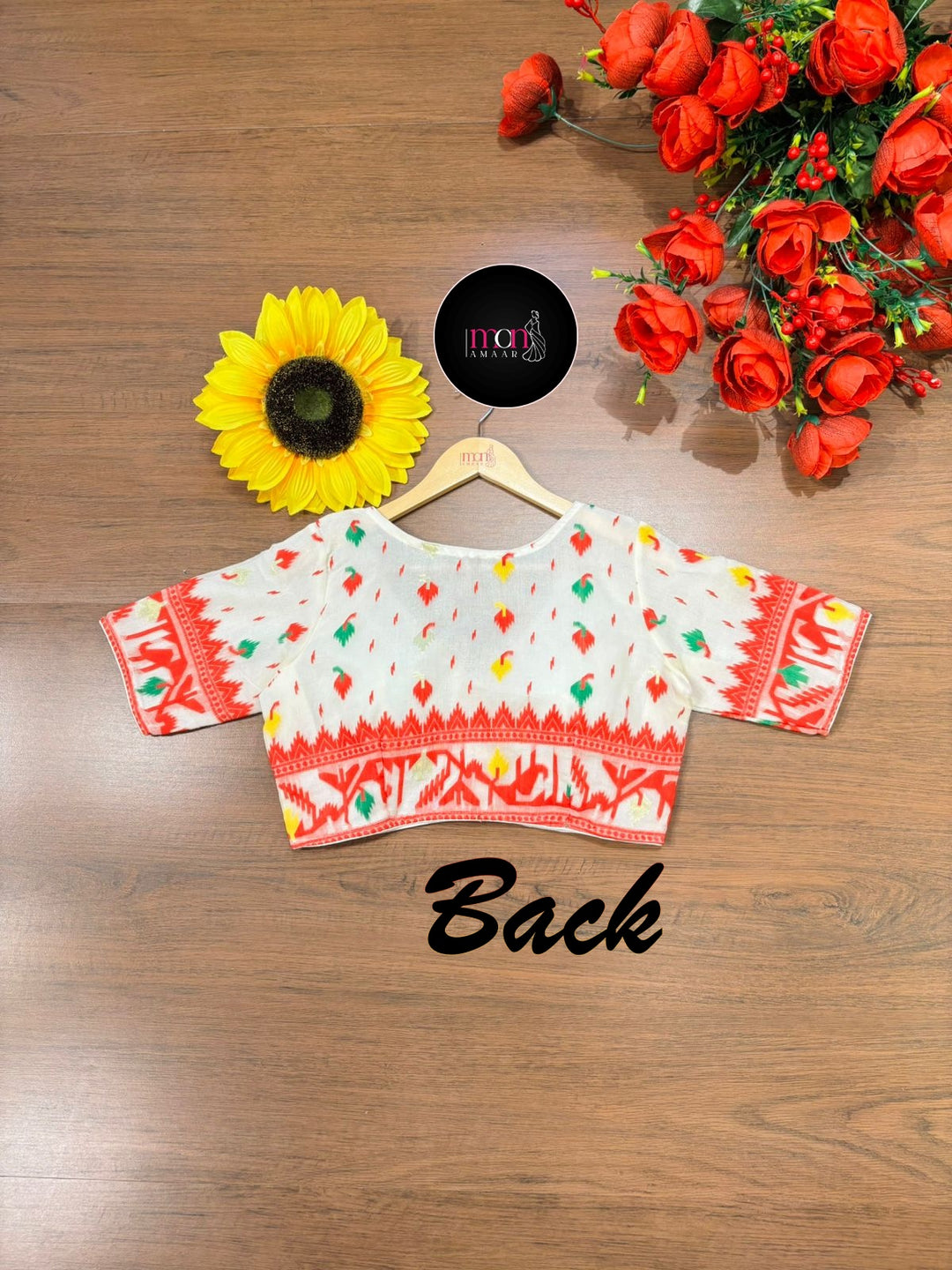 Nokshi Nirvana Jamdani Weaving Designer Blouse