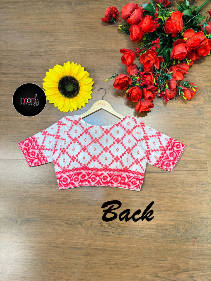 Jamdani Aura Designer Blouse