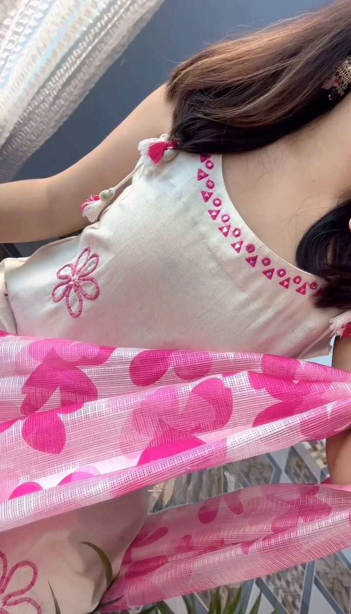 The Perfect Match Silk Kurti Set
