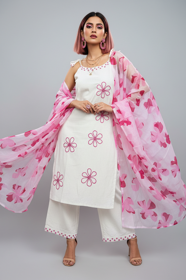 The Perfect Match Cotton Kurti Set