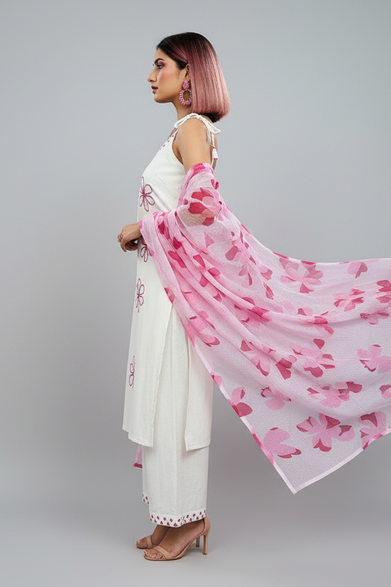 The Perfect Match Cotton Kurti Set