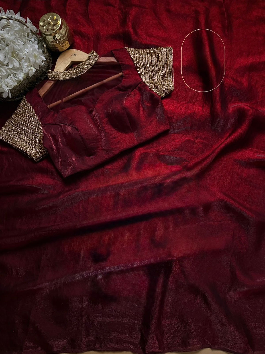 Glow of Eternity Fancy Silk Saree