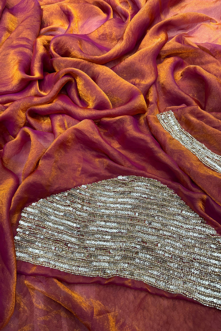 Glow of Eternity Fancy Silk Saree