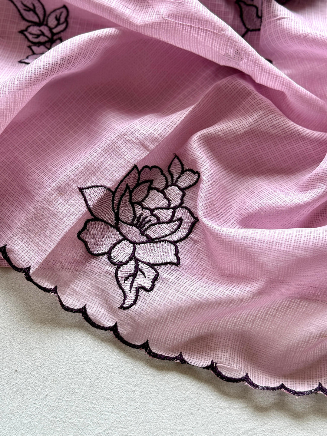 Daybreak Charm Fancy Kota Saree