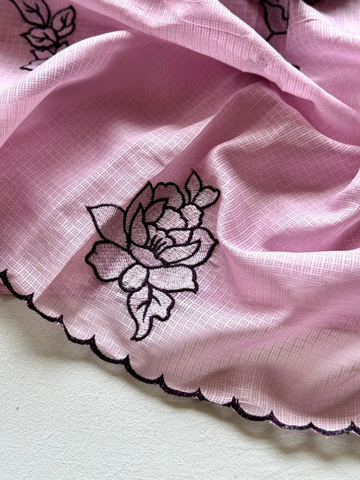 Daybreak Charm Fancy Kota Saree