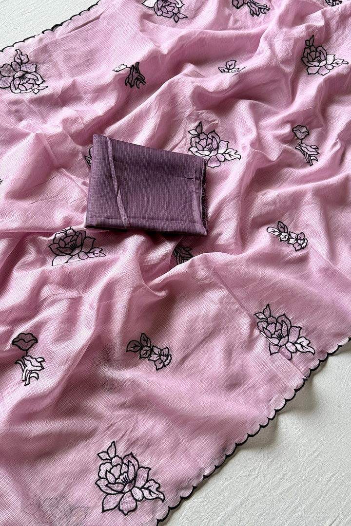 Daybreak Charm Fancy Kota Saree