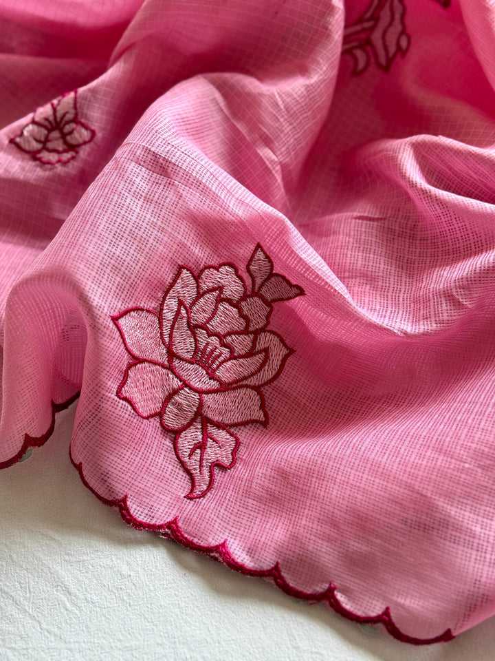 Daybreak Charm Fancy Kota Saree