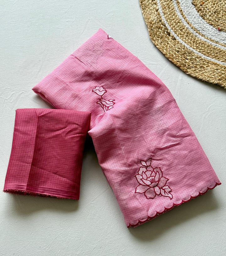 Daybreak Charm Fancy Kota Saree