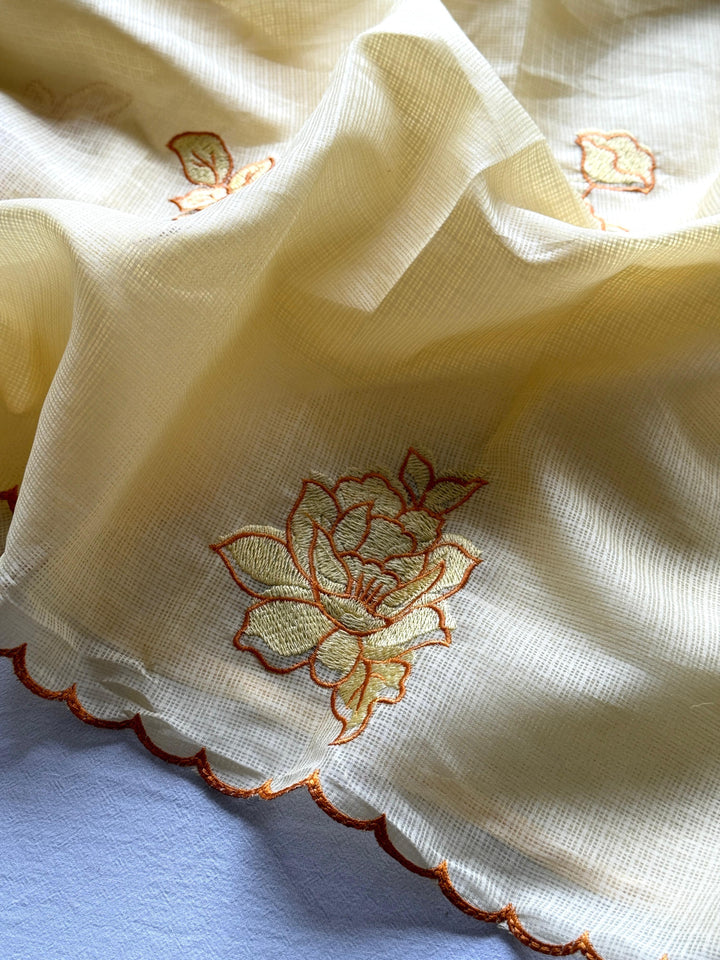 Daybreak Charm Fancy Kota Saree