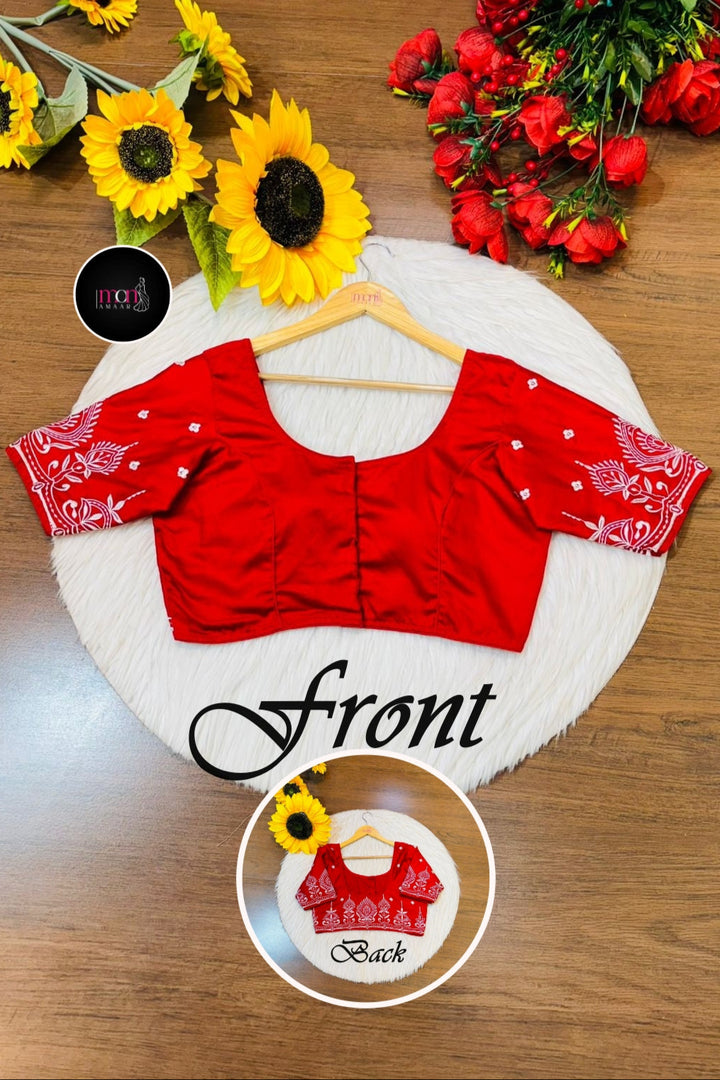 Ricamo - Designer Embroidered  Blouse