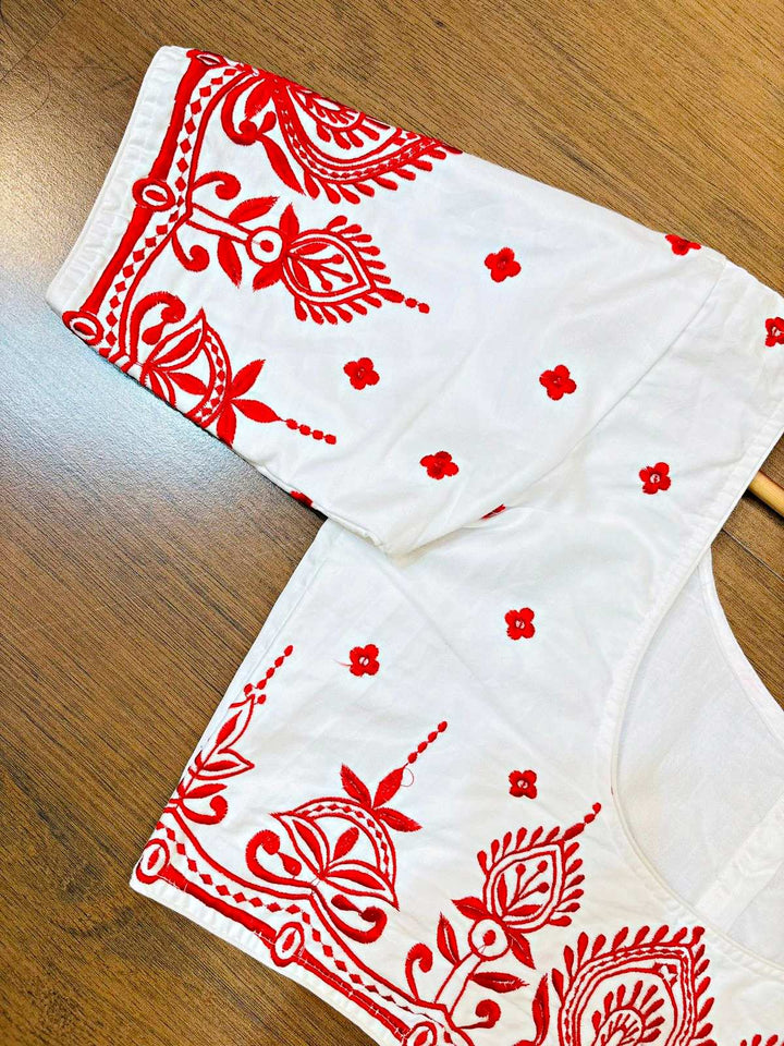 Ricamo - Designer Embroidered  Blouse