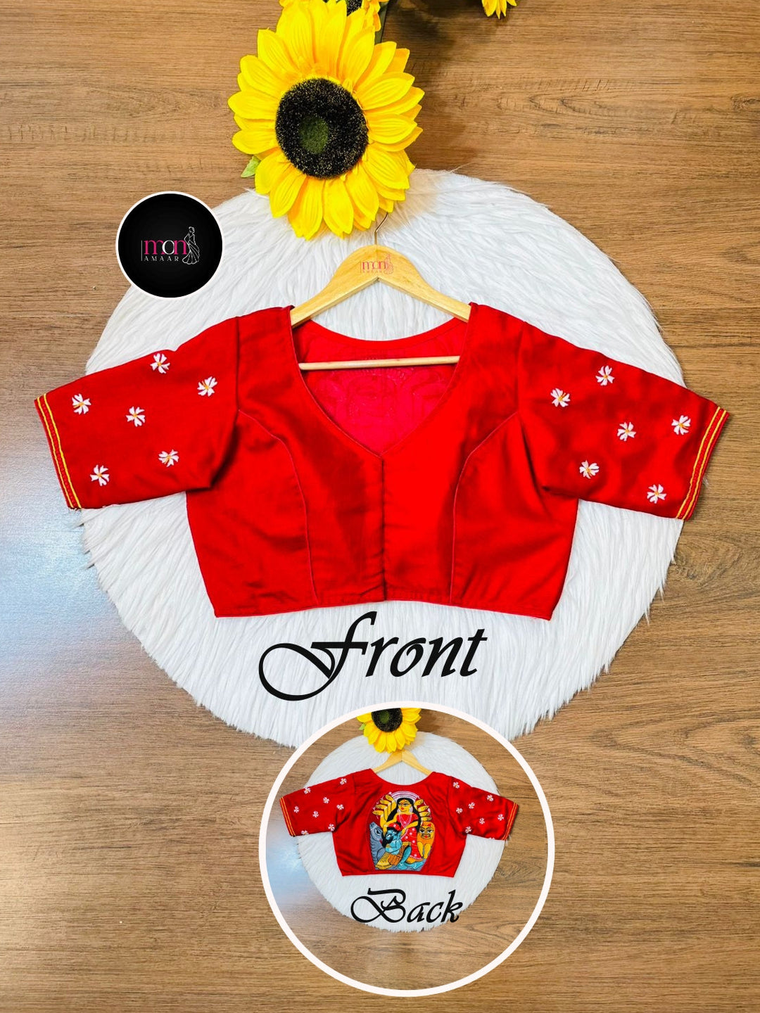 Shakti Rupena Samsthita (শক্তিরূপেণ সংস্থিতা)Designer Blouse