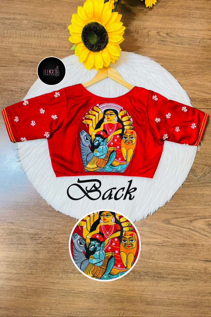 Shakti Rupena Samsthita (শক্তিরূপেণ সংস্থিতা)Designer Blouse