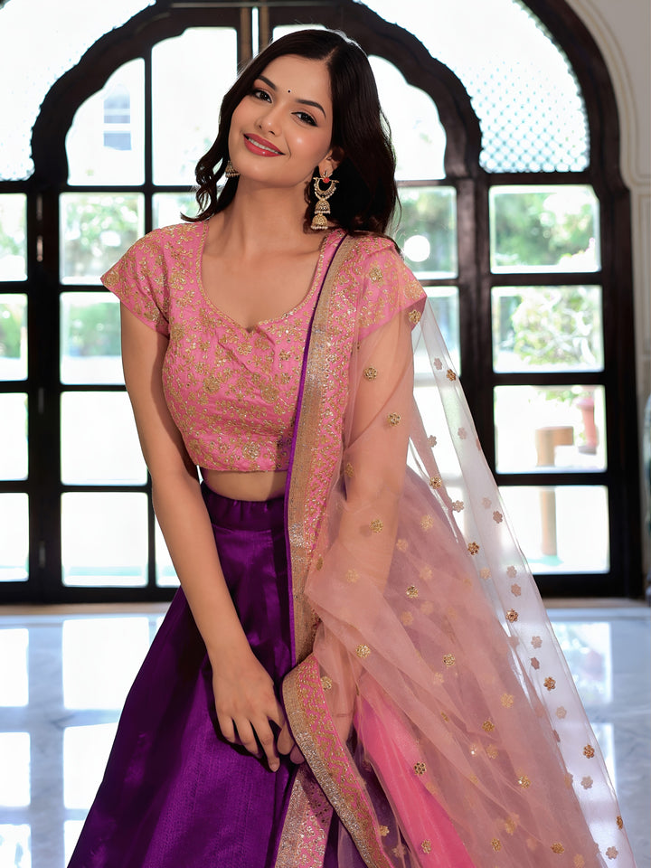 Musical Splendor Silk Lehenga
