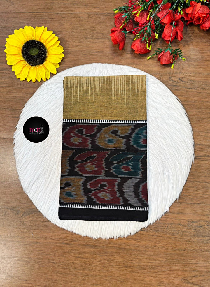 Ikatara - Dhonekhali Cotton Handloom Saree(Dvitiya)