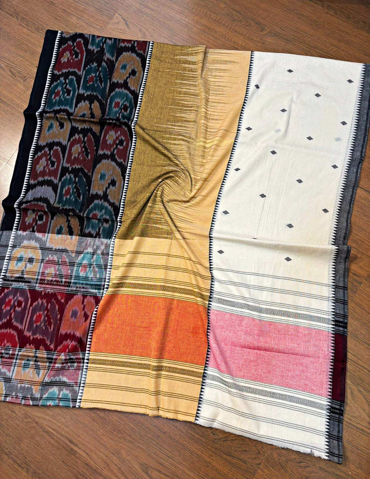 Ikatara - Dhonekhali Cotton Handloom Saree(Dvitiya)