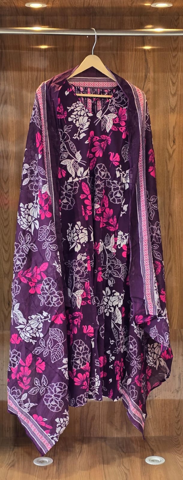 Blush Affair Cotton Kurti Set
