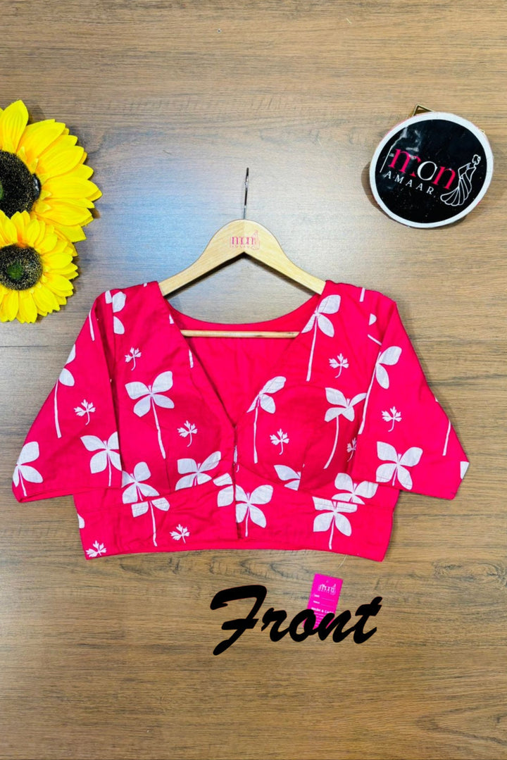 Leafsong Designer Cotton Blouse