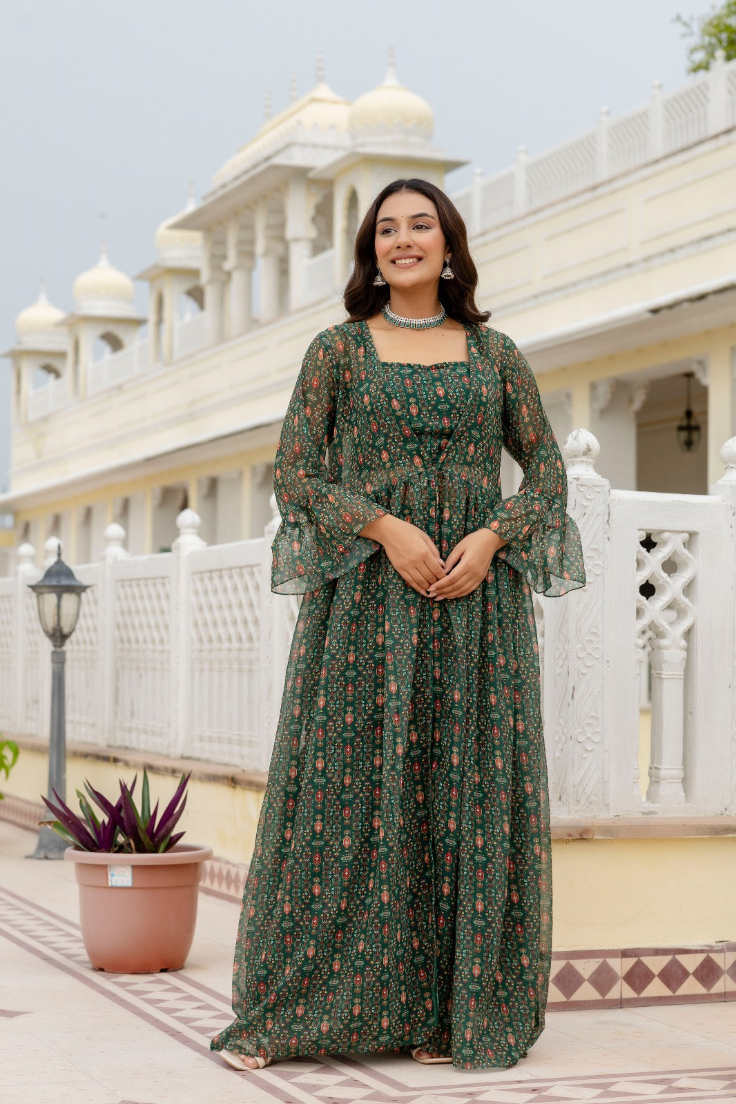 Petal Promise Designer Georgette Set
