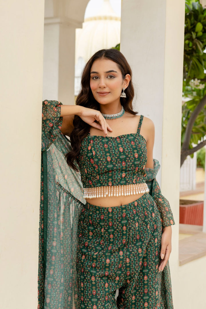 Petal Promise Designer Georgette Set