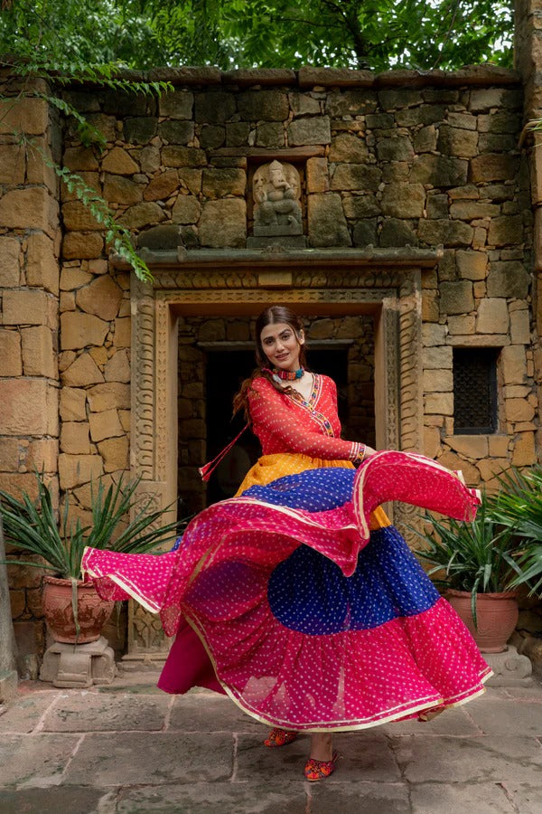 Navratri Nights Georgette Gown