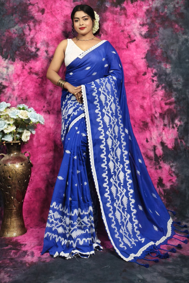 Komol Rongini Khadi Cotton Saree