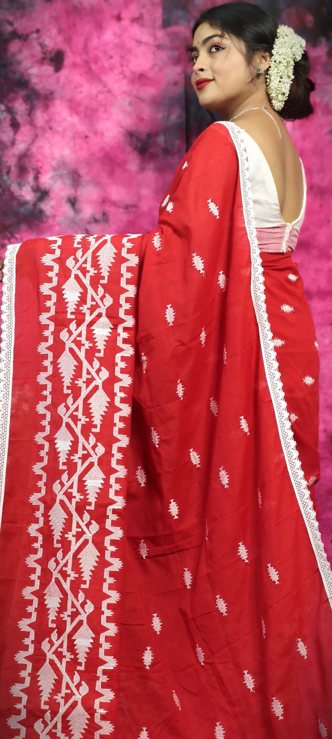 Komol Rongini Khadi Cotton Saree