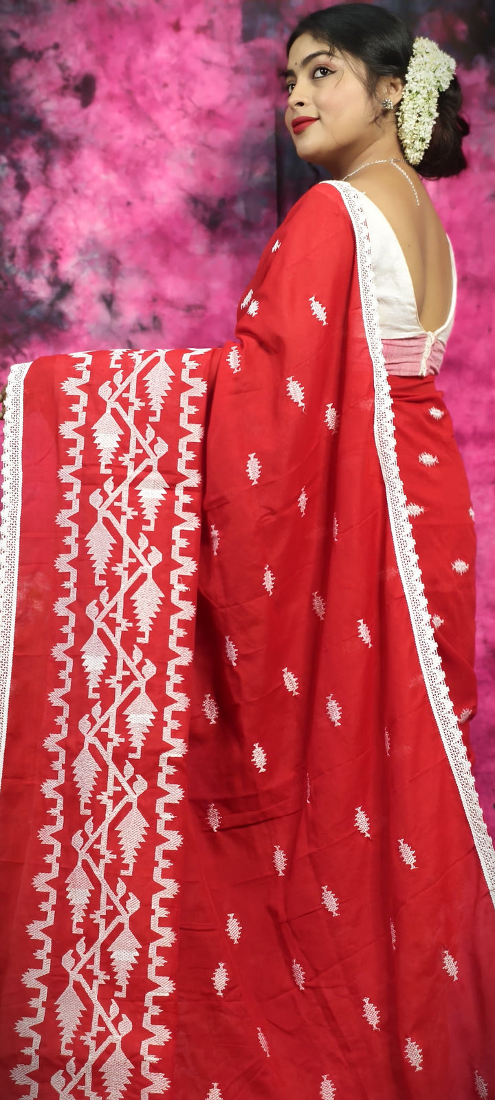 Komol Rongini Khadi Cotton Saree