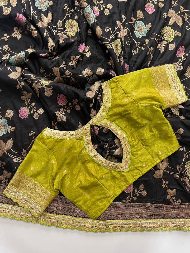 Jasmine Nights Dola Silk Saree