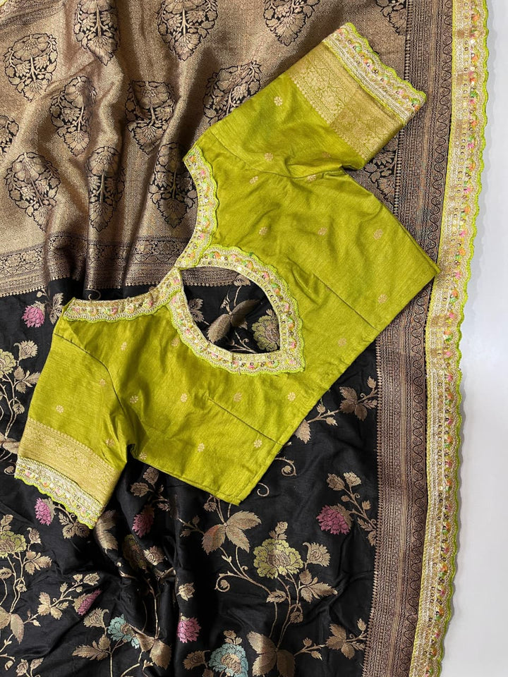 Jasmine Nights Dola Silk Saree