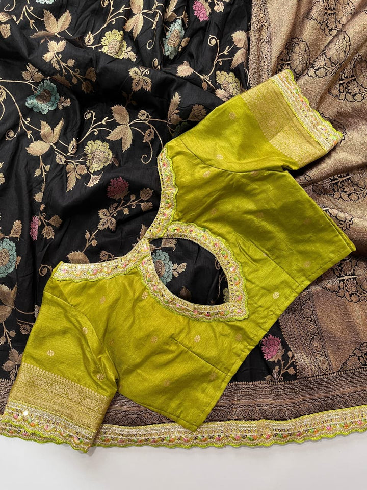 Jasmine Nights Dola Silk Saree