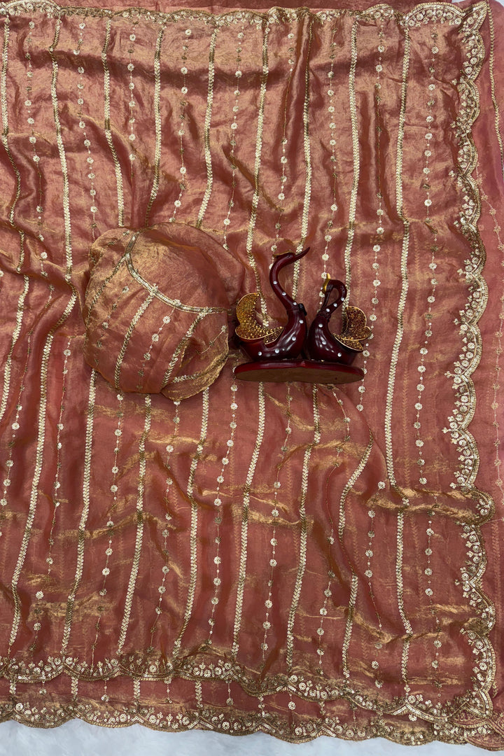 Flow Of The Flute Fancy Silk Saree