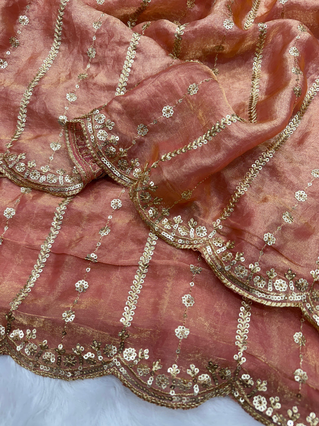 Flow Of The Flute Fancy Silk Saree