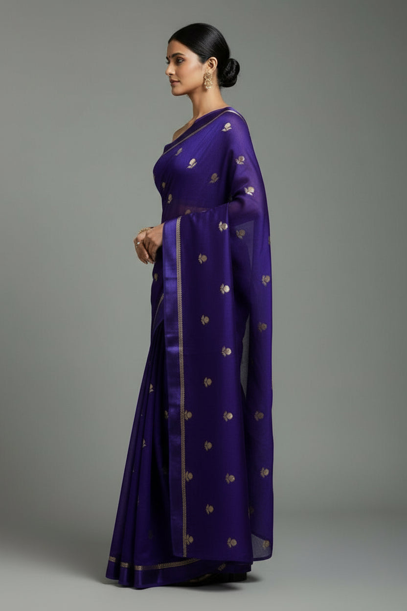 Ripples of Meghna Jute Viscose Saree