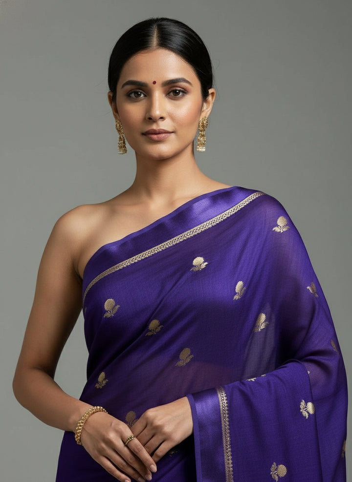 Ripples of Meghna Jute Viscose Saree