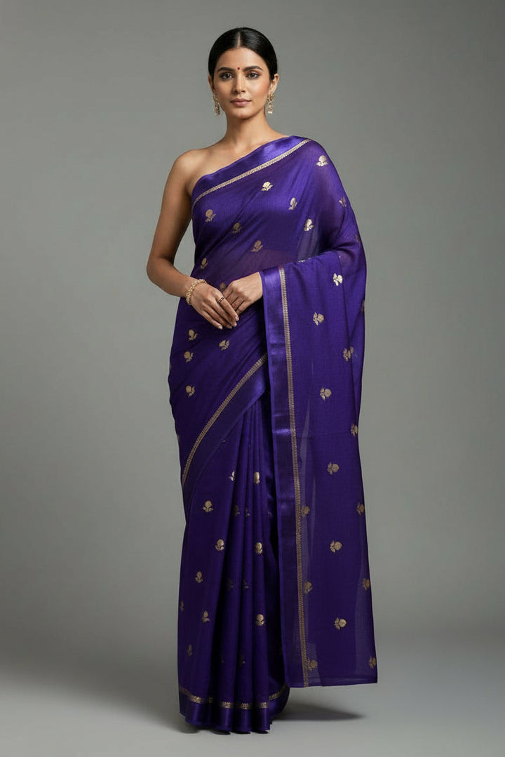 Ripples of Meghna Jute Viscose Saree