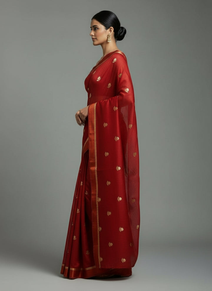 Ripples of Meghna Jute Viscose Saree