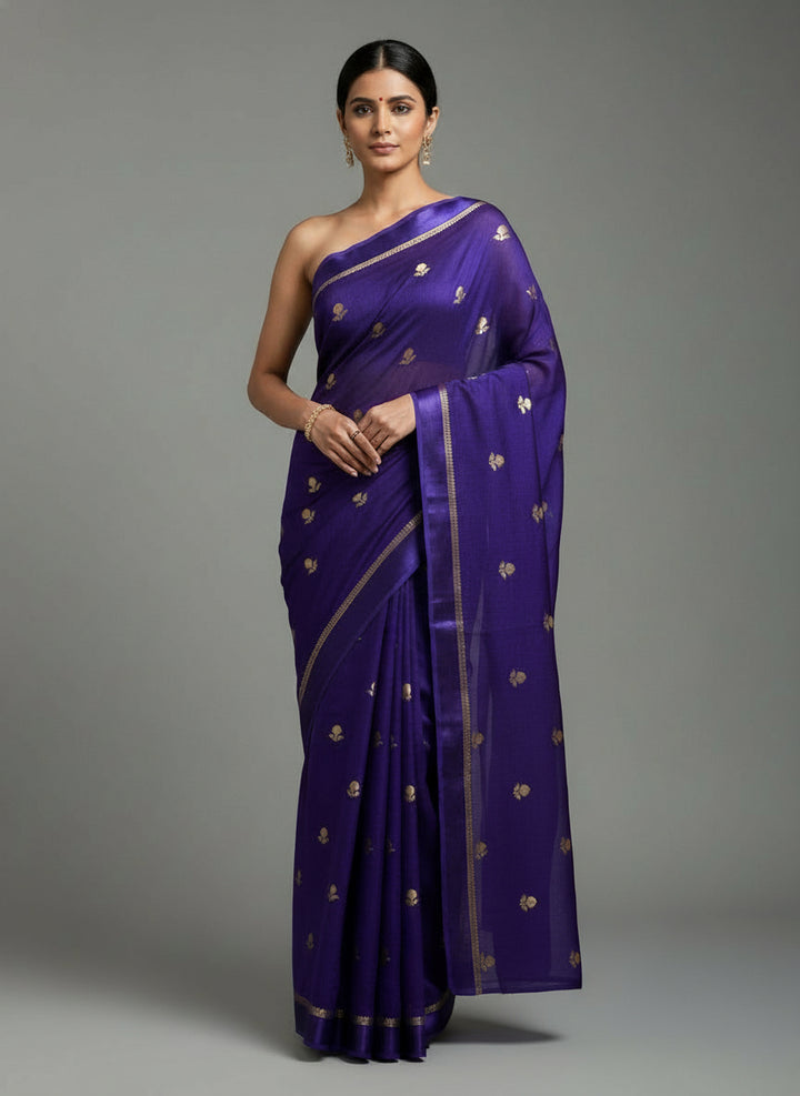 Ripples of Meghna Jute Viscose Saree