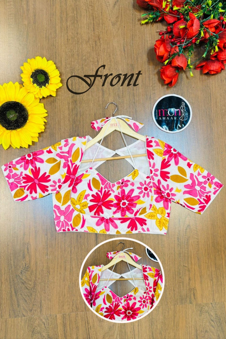 Momentum Fit-  Masaba Style Blouse