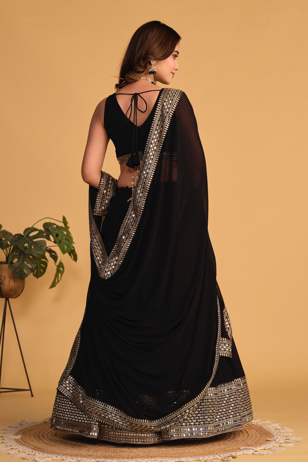 Shashwat Sundari Georgette Lehenga