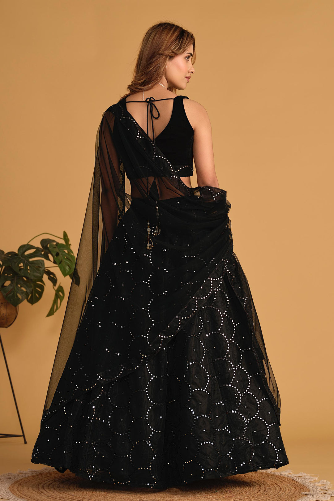 Shashwat Sundari Georgette Lehenga