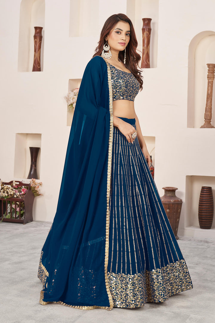 Nitya Nari Georgette Lehenga